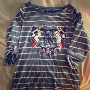 Women’s Tokidoki sailor twins shirt,M, worn twice